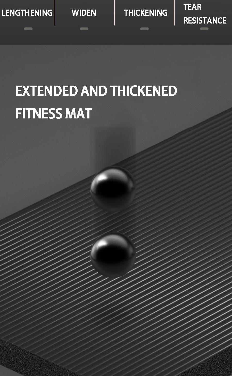 Extra Thick Yoga Mat 20mm – Extra Long 79 x 35 Inch Non-Slip Exercise Mat for Men, High-Density Cushioning for Pilates, Fitness, Stretching & Home Gym Workouts