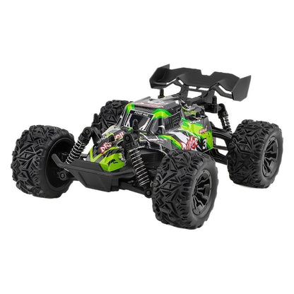 4WD RC Monster Truck for Kids with LED Lights High-Speed All-Terrain Remote Control Off-Road Car Toy for Boys Girls Ages 6+ – Outdoor Backyard Racing Birthday Christmas Gift