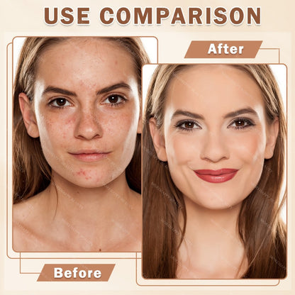 Mineral Spray Foundation Silky Mist 8 Shades — Magic Minerals Full Coverage Lightweight Matte Finish, Flawless Setting Spray Foundation for Mature & All Skin Types, Natural to Tan Women Makeup