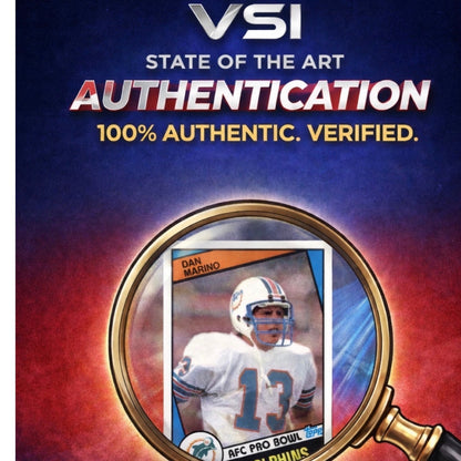 Football Card Mystery Slab | Panini Football Card Sealed in Vanity Slabs Display Case | Rookies Stars Inserts Parallels | Surprise Collector Gift for Football Fans & Kids