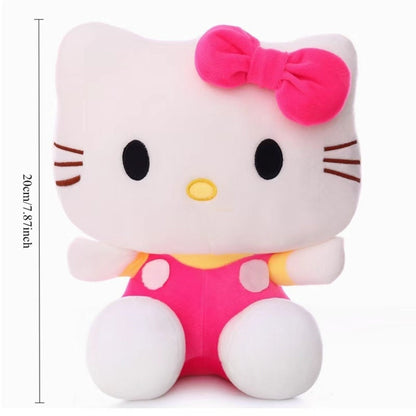 Hello Kitty Plush Toy 3 Pack Sanrio Licensed Kawaii Stuffed Animals Set — Super Soft Cute Plushies for Girls Teens, Birthday Christmas Holiday Gift Bundle, Sanrio Collector Party Decor