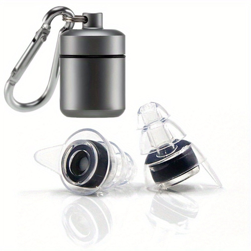 High Fidelity Earplugs for Concerts Musicians 24dB Noise Reduction – Advanced Filter Technology Ear Protection for Music Festivals, DJs, Nightclub, Drummers, Professional Work and Industrial Use