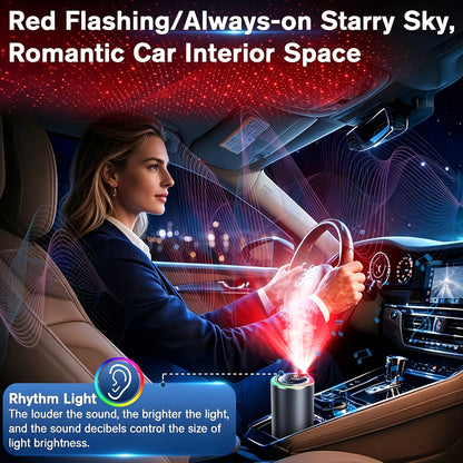 Aromatherapy Diffuser, Aromatherapy Humidifier, Dynamic Light Show & Starry Sky Top Mode, Natural French Scented Essential Oils/Perfumes, Adjustable Fragrance Concentration, Eliminate Odors In The , This Is Your Exclusive Atmosphere Master
