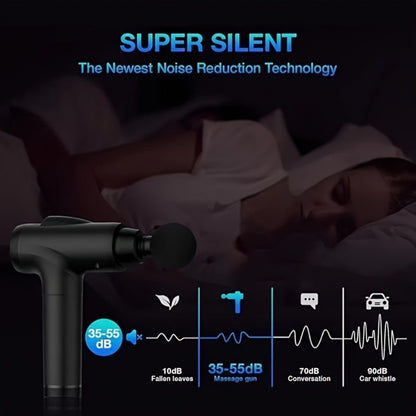 Massage Gun Deep Tissue – Handheld Electric Muscle Massage Gun for Full Body, Back, Neck & Arm Relief, Percussion Massager for Sports & Fitness Recovery, Gift for Men Women Parents