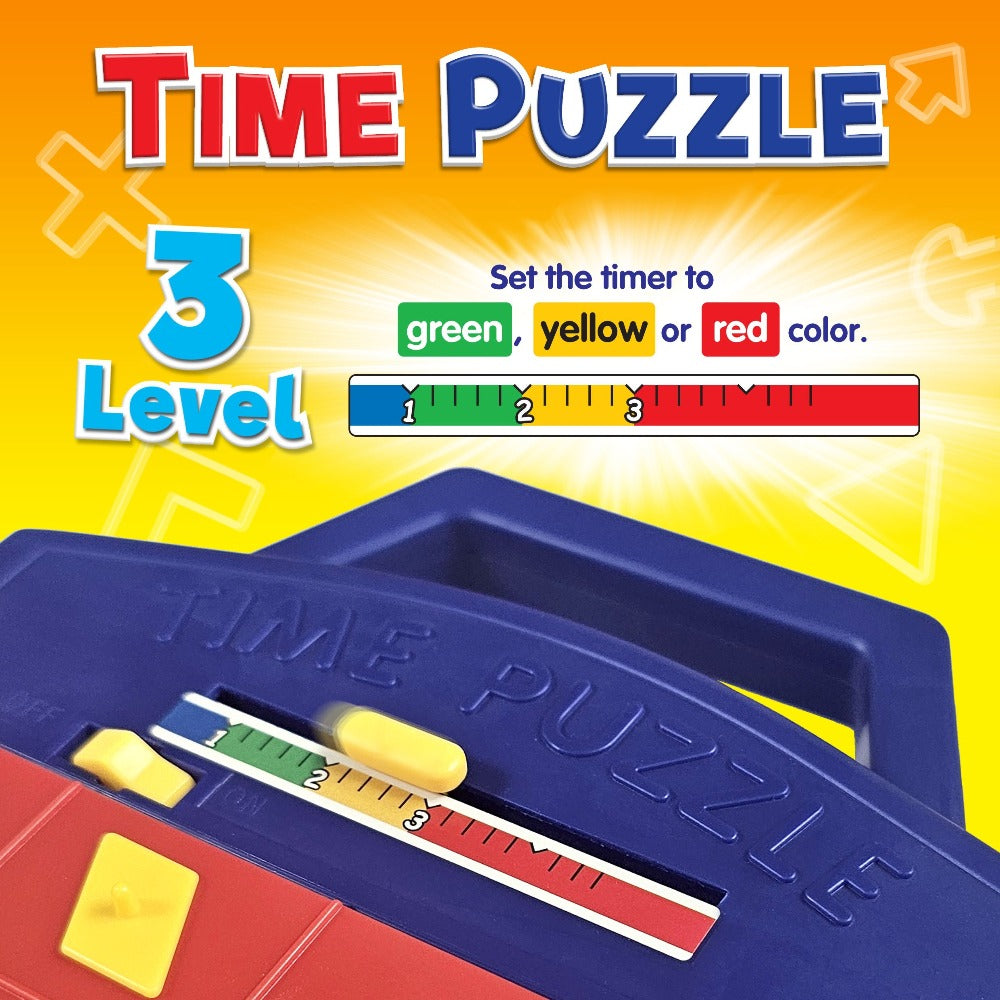 Shape Puzzle Pop-Up Board Game for Kids – Interactive Timer Matching Game with 3 Difficulty Levels, Hand-Eye Coordination STEM Toy, Educational Birthday Gift for Boys & Girls Ages 3+