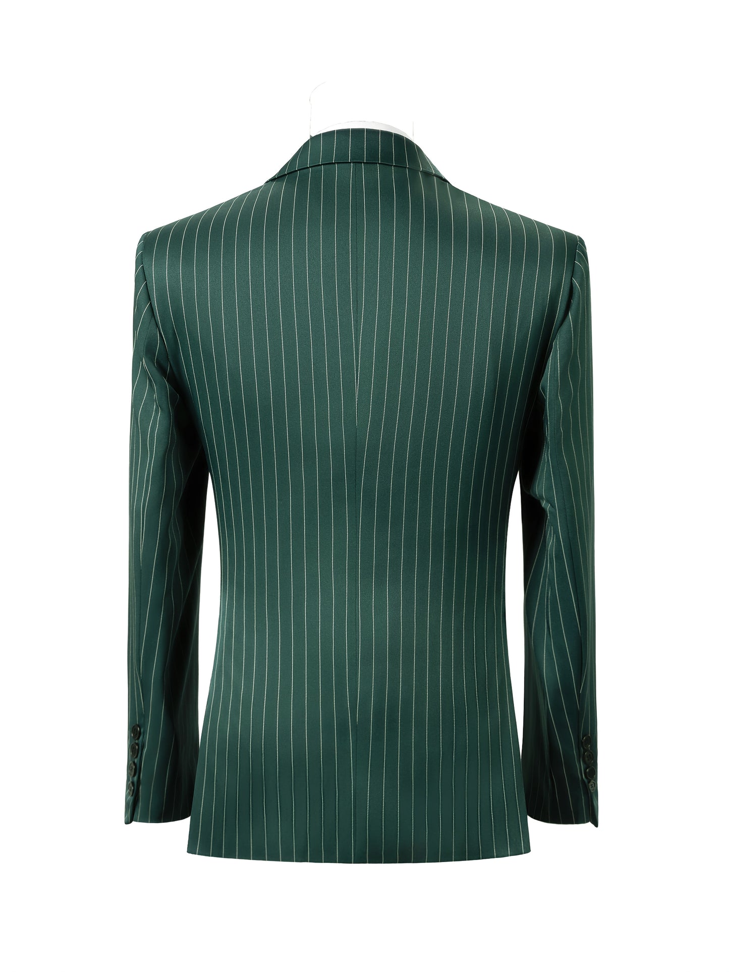 Men's Formal Suit Set - Striped Everyday Style