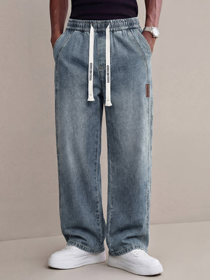 Men's Relaxed Fit Jeans - Classic Wash Clean Finish