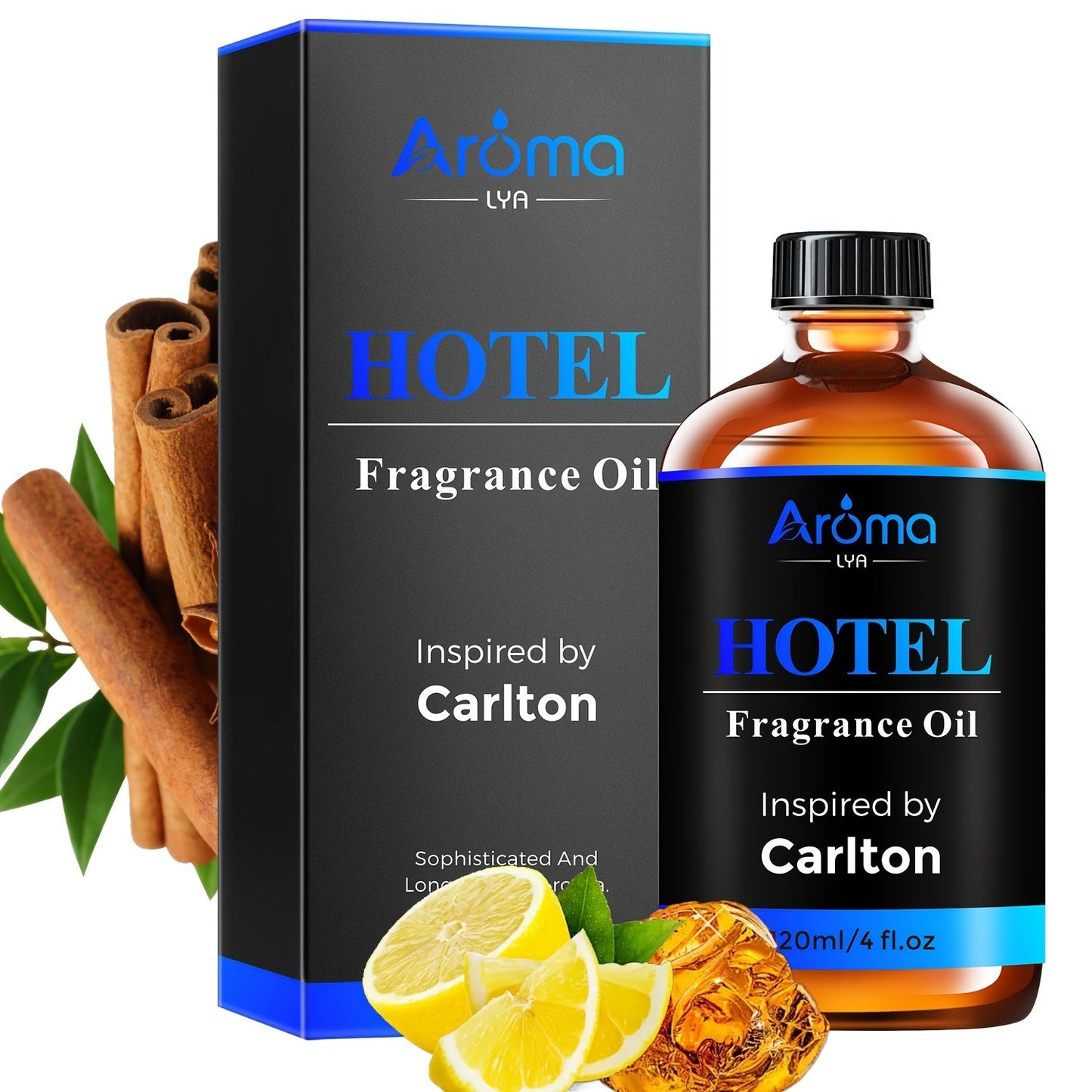 Hotel Fragrance Oil 4oz – Luxury Resort Scents for Diffuser, Candle, Humidifier & Car | M Way, White Tea, Carlton, Beach Villas