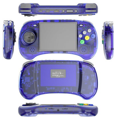 Anbernic RG ARC-S Arcade Six-Key Retro Handheld Game Console Linux 4" IPS HDMI 20+ Emulators Fighting Games 3500mAh Portable Emulator for Street Fighter Metal Slug Beat-Em-Up Fans 2 Colors