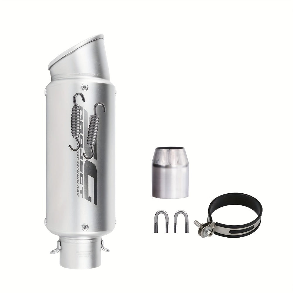 Motorcycle Exhaust Pipe 51mm & 60mm - Stainless Steel Slip-On for NMAX 125/155, Suzuki GSX650F, GSX1250 & GSX650R | Performance Exhaust Upgrade