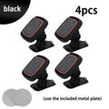 VUXS Powerful Magnet Phone Holder, Used for Dashboard, Rotatable Magnetic Phone Holder, Compatible with iPhone, Samsung And Other Phones, with 4 Metal Plates And 4 Reinforced Magnets, High-quality Magnetic Phone Holder