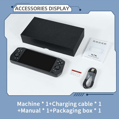 Powkiddy X28 Handheld Game Console – 5.5" IPS Touchscreen Android 11 T618 Octa-Core 4GB RAM 5000mAh Wi-Fi Bluetooth HDMI 30+ Emulators GameCube PSP Retro Gaming