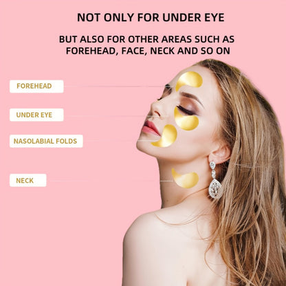 Caffeine Eye Mask 25 Pairs Under Eye Patches with Collagen Hyaluronic Acid Glycerin - Reduces Dark Circles Puffiness Firms & Hydrates Korean Skincare Eye Pads for Women Men All Skin Types