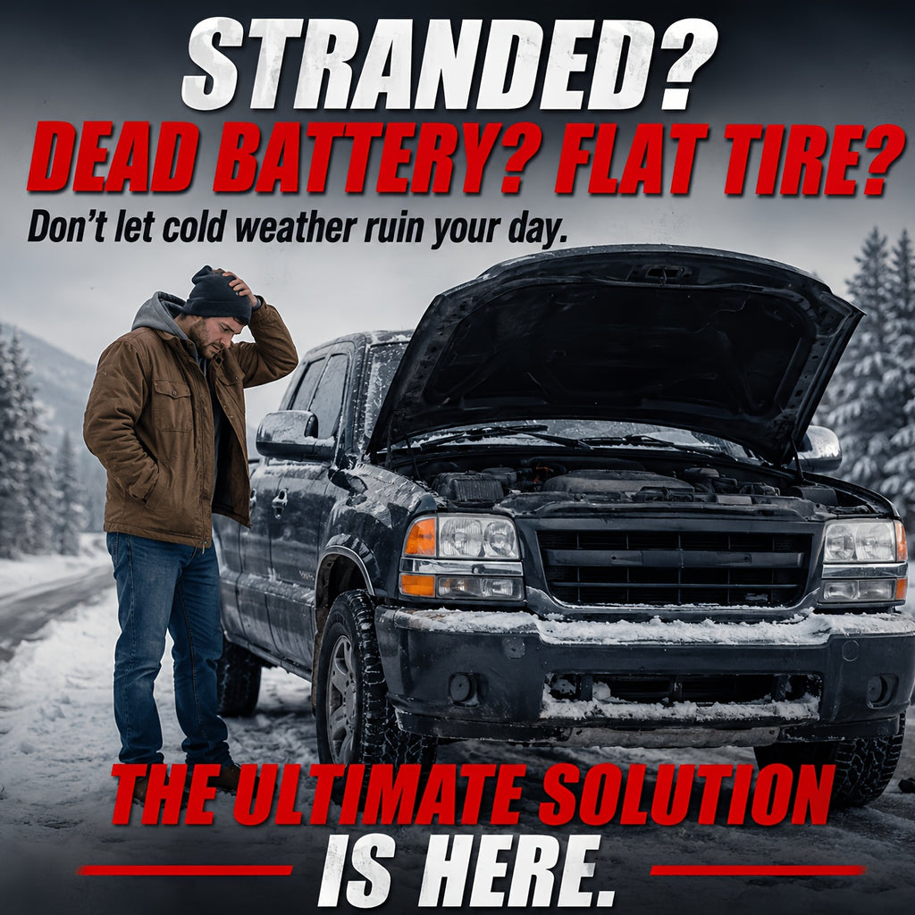 15000A-18000A Peak Jump Starter with Air Compressor, 12V Car Battery Charger, 150 PSI Fast Tire Inflator, All-in-One Emergency Power Bank, LED Flashlight, USB Output, Heavy Duty Jump Starter for Gas & Diesel Cars, SUV, Truck, Roadside Rescue Kit.