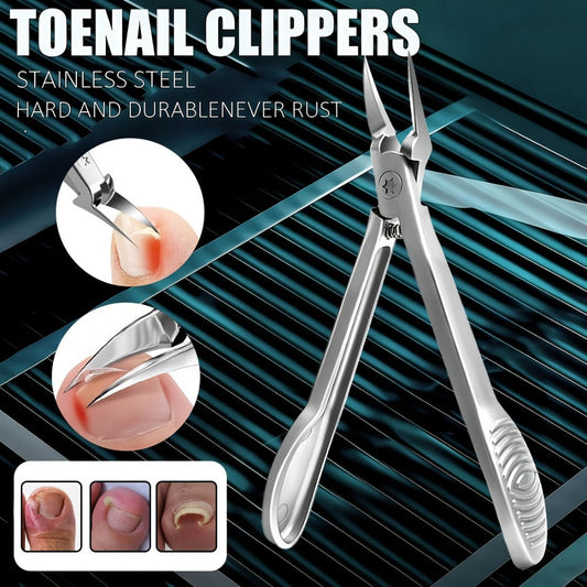Ingrown Nail Clippers 4CR13 Stainless Steel Professional with Extended Blade & Open Jaw Design – Precision Cuticle Scissors & Dead Skin Trimmer for Thick Nails | Nail Art Tool for Men & Women