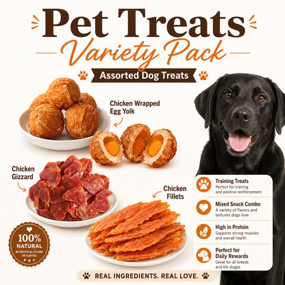 Duck Jerky Chicken Freeze-Dried Dog Treats Sharing Pack Soft Chewy Healthy Digestible Training Reward Snacks for Small Medium Large Dogs Beef Sausage