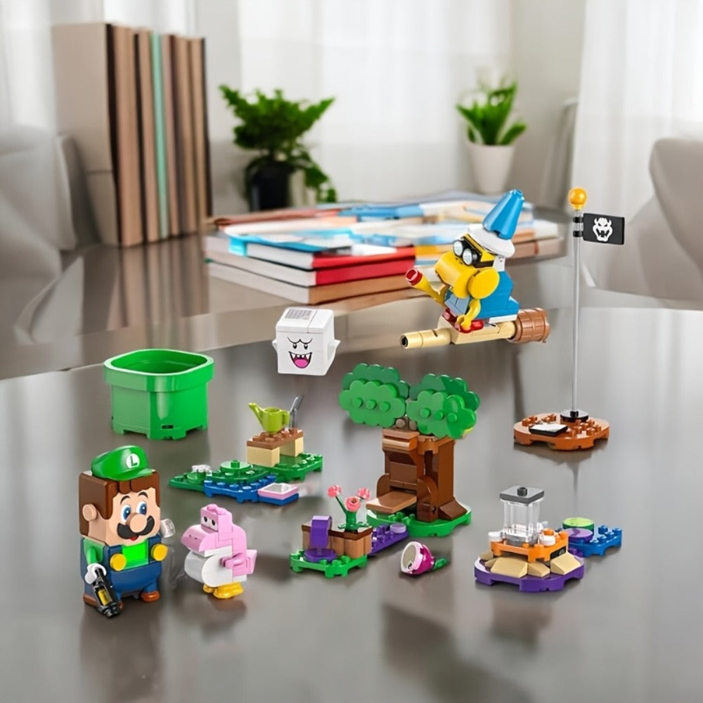 Interactive Luigi Building Set LEGO 71440 – Adventures with Luigi Starter Course, Interactive Figure Playset for Kids Ages 6+, STEM Building Toy, Birthday & Holiday Gift for Boys & Girls