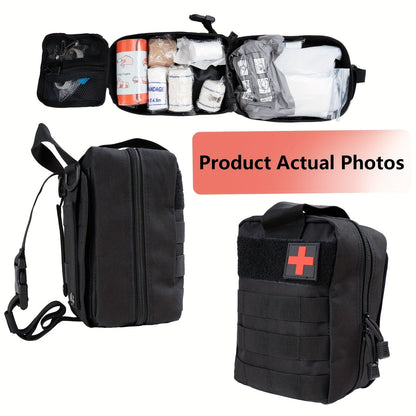 379-Piece First Aid Kit – Complete Emergency Safety Supplies for Home, Outdoor Hiking, Camping & Survival
