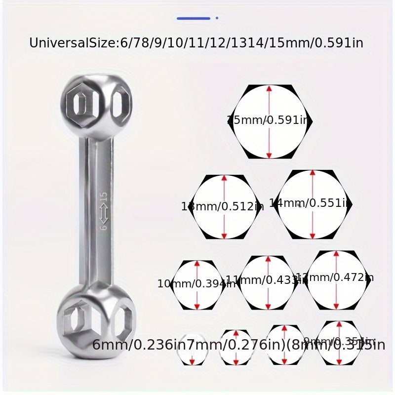Set of Tools for Bicycle Repair, Including Multifunctional Tire Repair And Inflation Equipment, Along with a Folding Wrench Tool Kit