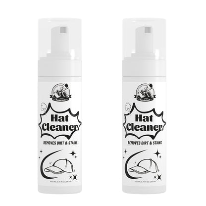 Hat Cleaner Foam Spray – Professional Stain Remover for Wool, Felt & Fur Hats, Removes Dirt, Sweat & Fingerprints, 6.76 Fl Oz (200ml), All-Season Hat Care, Great Gift for Hat Lovers (1/2/3/5 Pack)