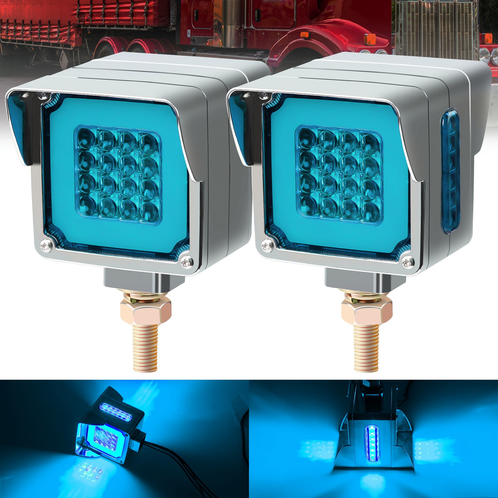 Truck Side Lights, Indicator Lights, Side Lights, LED Lights, Signal Lights, Car Lights, Square Lights