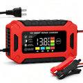 [Cardivek Car Battery Charger 12V 6A]For Car, Truck, Motorcycle, Lawn Mover, And Marine - Maintain And Extends Battery's Life. Flame Retardand Material And Desulfator with Temperature Conpensation