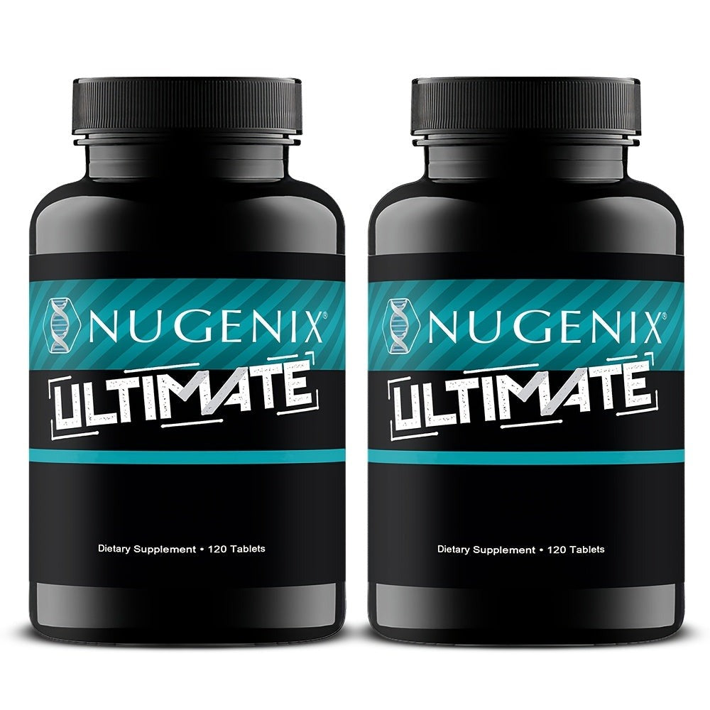Men's Vitality Supplement Capsules — Nugenix Ultimate Formula for Testosterone Support, Male Energy & Strength | Daily Performance Booster for Men Over 40 | 120 Capsules Per Bottle | 1, 2 or 3 Bottle Pack
