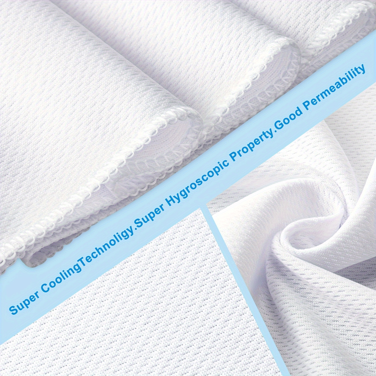 Sublimation Cooling Towels 50-Pack 40"x12" – Breathable Microfiber Ice Towel for Neck & Face, Yoga, Sports, Golf, Gym, Camping, Running & Hiking