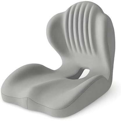 Memory Foam Seat Cushion with Lumbar Support – Orthopedic Car Seat Pillow for Back, Hip & Tailbone Pain Relief, Non-Slip Ergonomic Cushion for Car, Office Chair, Truck & Dining Chair