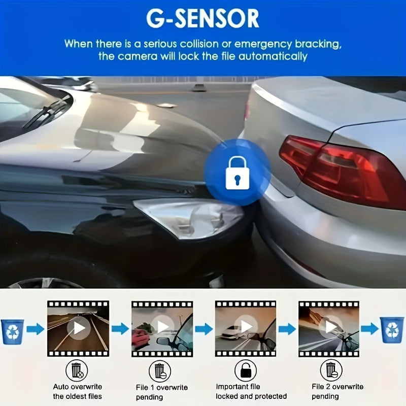 1080P Dual Camera, Dash Cam for Cars, Front And Inside, Car Camera with IR Night Vision, Loop Recording, Wide Angle Car DVR Camera with 3.16 Inch IPS Screen, Dual Lens Car Dashboard Video Cam, Without Battery