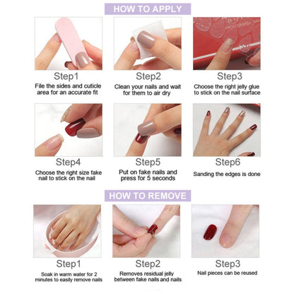 Press On Nails 5D Carved Duckbill Shape Medium Length Brown Pink Gradient Flower Milk Pattern Glossy Handmade Autumn Winter Fake Nails 10pcs Salon Quality UV Protected for Party Banquet Birthday Gift