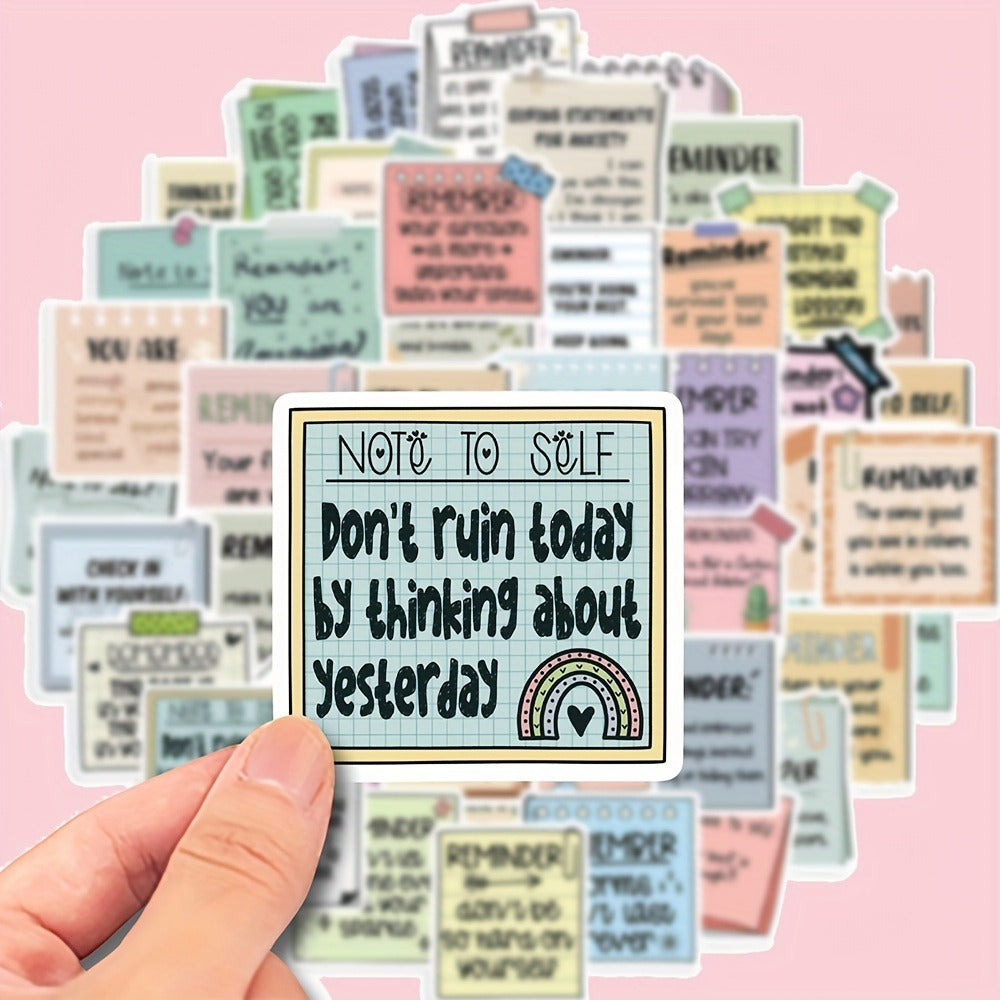 Motivational Stickers for Laptop 150pcs – Reusable Inspirational Vinyl Decals, Self-Affirmation Encouragement Stickers for Water Bottle Phone Notebook Luggage, Colorful Graffiti Art Gift for Teens Adults
