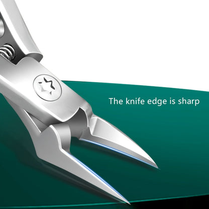 Ingrown Nail Clippers 4CR13 Stainless Steel Professional with Extended Blade & Open Jaw Design – Precision Cuticle Scissors & Dead Skin Trimmer for Thick Nails | Nail Art Tool for Men & Women
