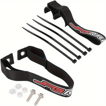 Motorcycle Recovery Tow Strap Set – Adjustable Front & Rear Nylon Straps for Off-Road Dirt Bikes, Motocross & Trail Riding, Heavy-Duty Pull Belt for Stuck Bike Recovery
