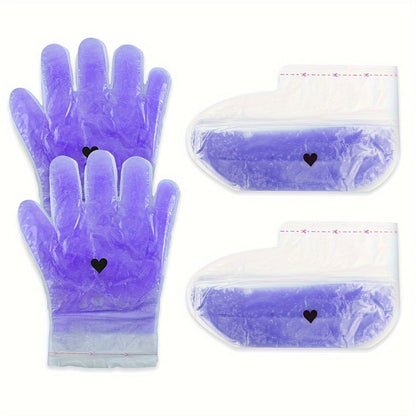 Paraffin Wax Hand & Foot Mask Deep Moisturizing Beauty Treatment – Smooth Soft Skin, Pink Grapefruit & Lavender Scents, Long-Lasting Stone Wax Formula, Home Spa Gift Set for Women