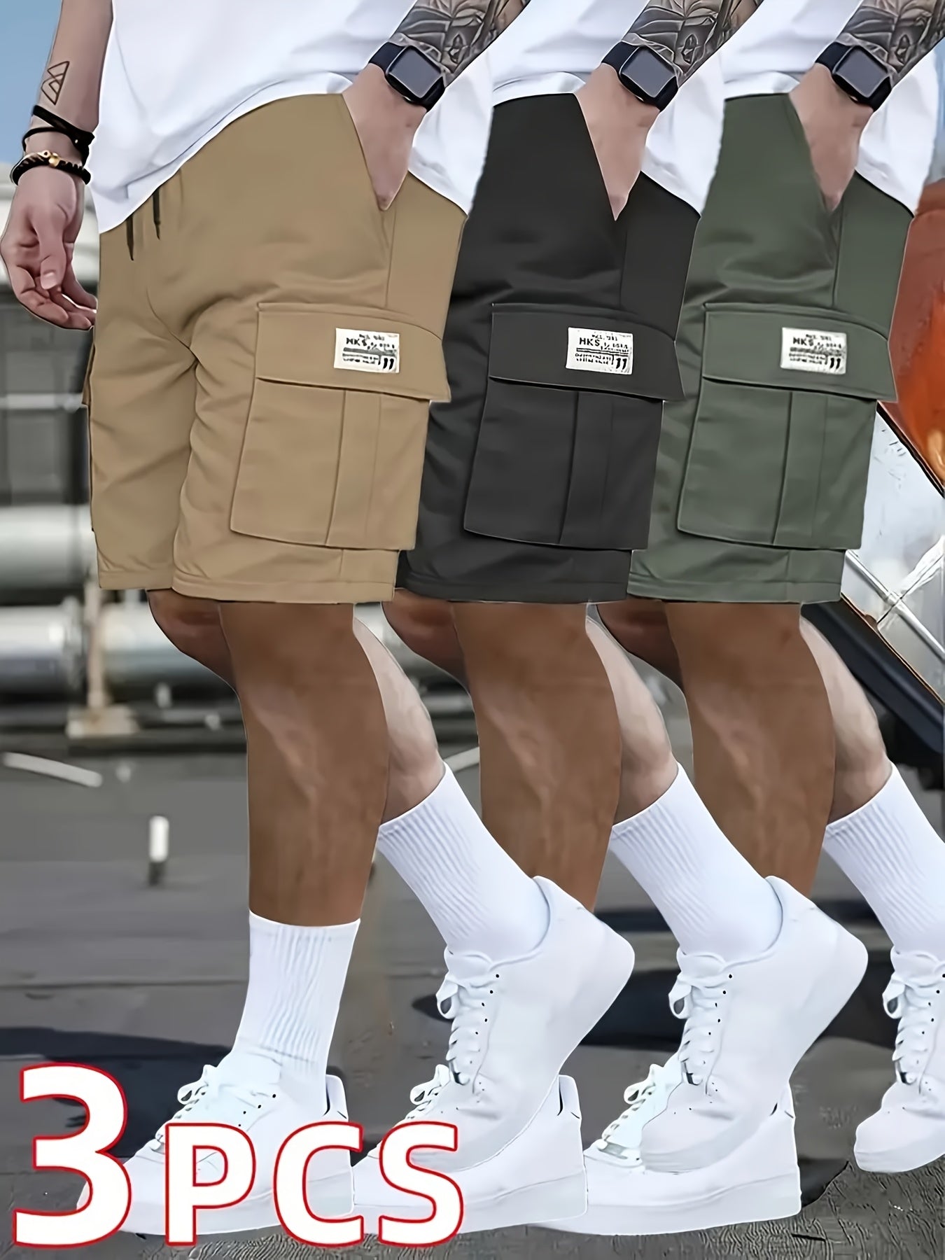 Men's Casual Shorts - Stretch Comfort 800485