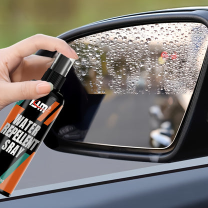 KJM 3.38oz Car Windshield Spray Waterproof And Anti-Fog Agent, Car Glass Oil Film Remover, Hydrophobic Coating Anti-Fog And Rainproof, Suitable for Car Window Windshield Wipers. Must-Have for Home And Car Beauty Shop | Car Maintenance