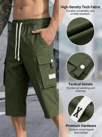 Men's Cargo Shorts - Multi Pocket Travel Style 544485
