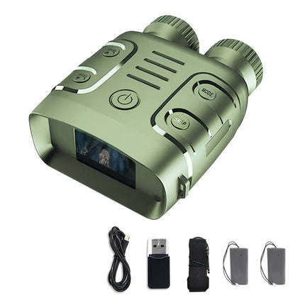 Digital Night Vision Binoculars 2.5K HD – 10X Zoom, 800M Range, 2.4" Screen with Photo & Video Recording | USB Rechargeable Night Vision Goggles for Hunting, Fishing, Camping & Boating