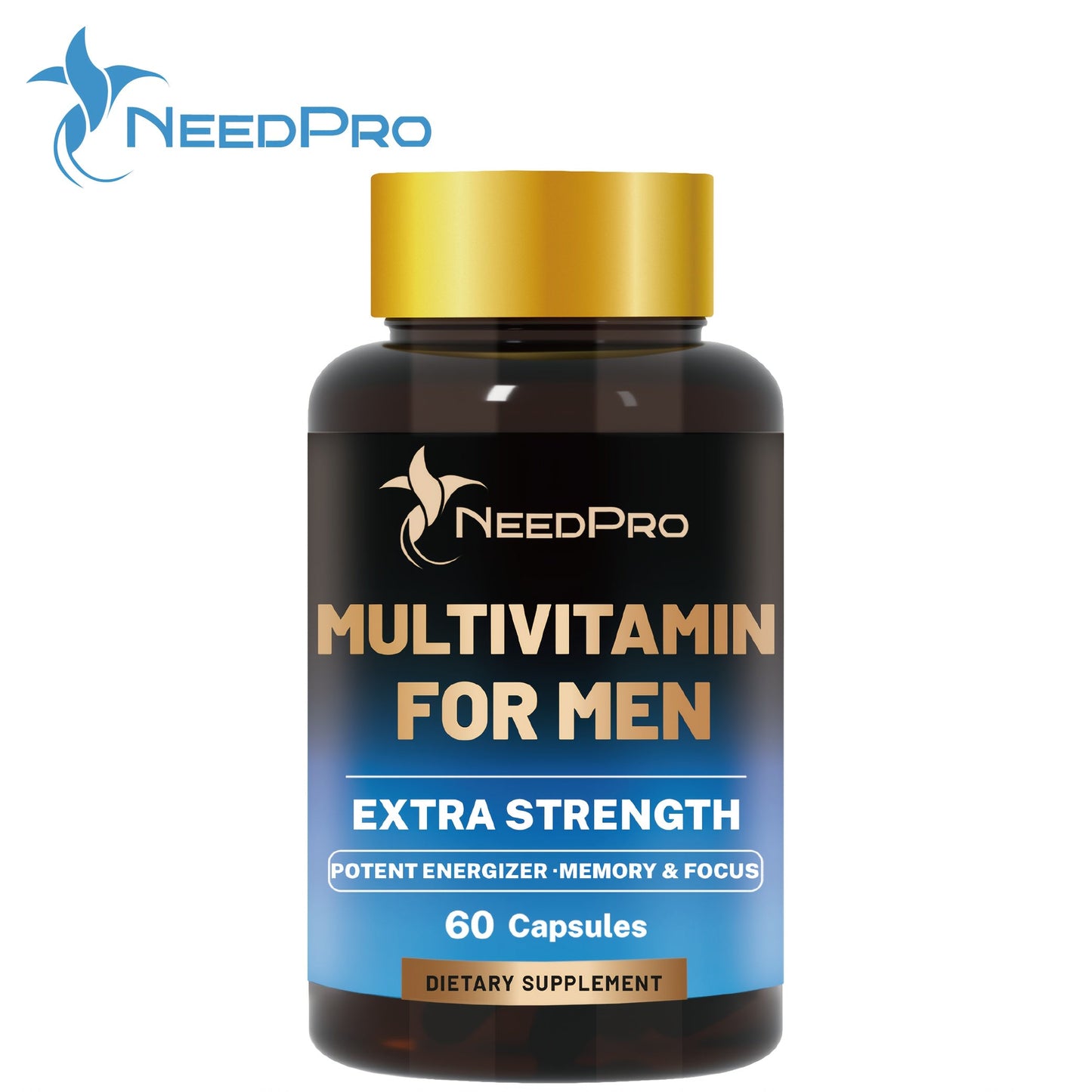 Men's Multivitamin 120 Capsules – Complete Daily Vitamin with Vitamin C, A, D, B6, B12, Zinc, Biotin & Folic Acid – Energy, Immunity & Exercise Support – Healthy Supplement for Men