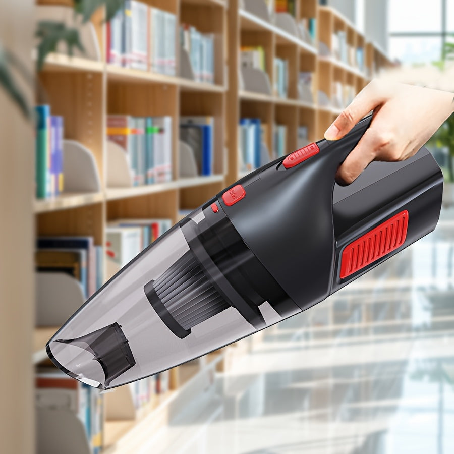 Wireless Convenient Handheld Car Vacuum Cleaner, Powerful Suction Kitchen Floor Cleaning Supplies, USB Charging Mini Cleaning Dust Collector, Suitable For Cars, RV, Home, Office, Industrial Sites And Other Gap Tools