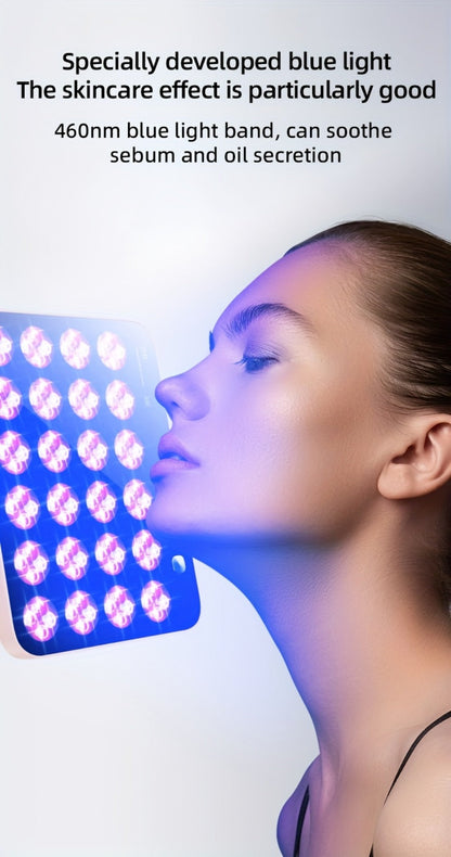 LED Light Therapy Device for Face & Body with Stand - Home Spa