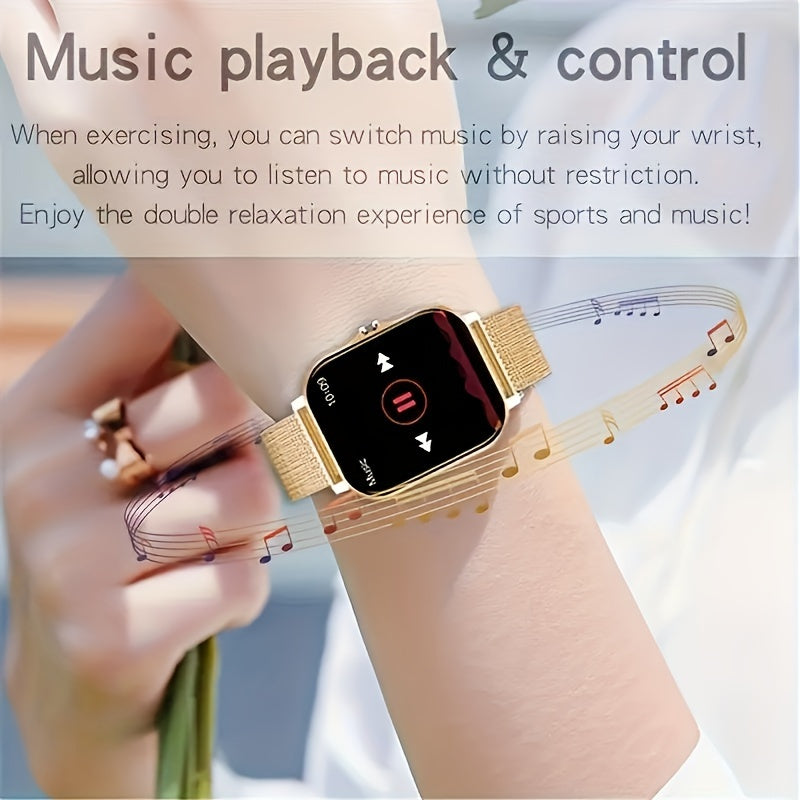 Full Touch Screen Smartwatch with Wireless Call & Sport Modes
