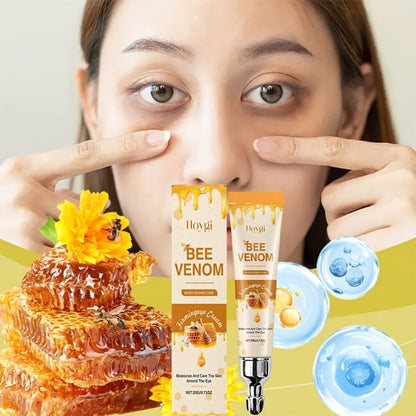 Eye Lifting Gel 2 Pack – Bee Venom Instant Firming & Tightening Eye Cream, 60-Second Lift for Fine Lines, Dark Circles & Puffiness, Caffeine, Retinol & Hyaluronic Acid, 20g Each, Gift for Her