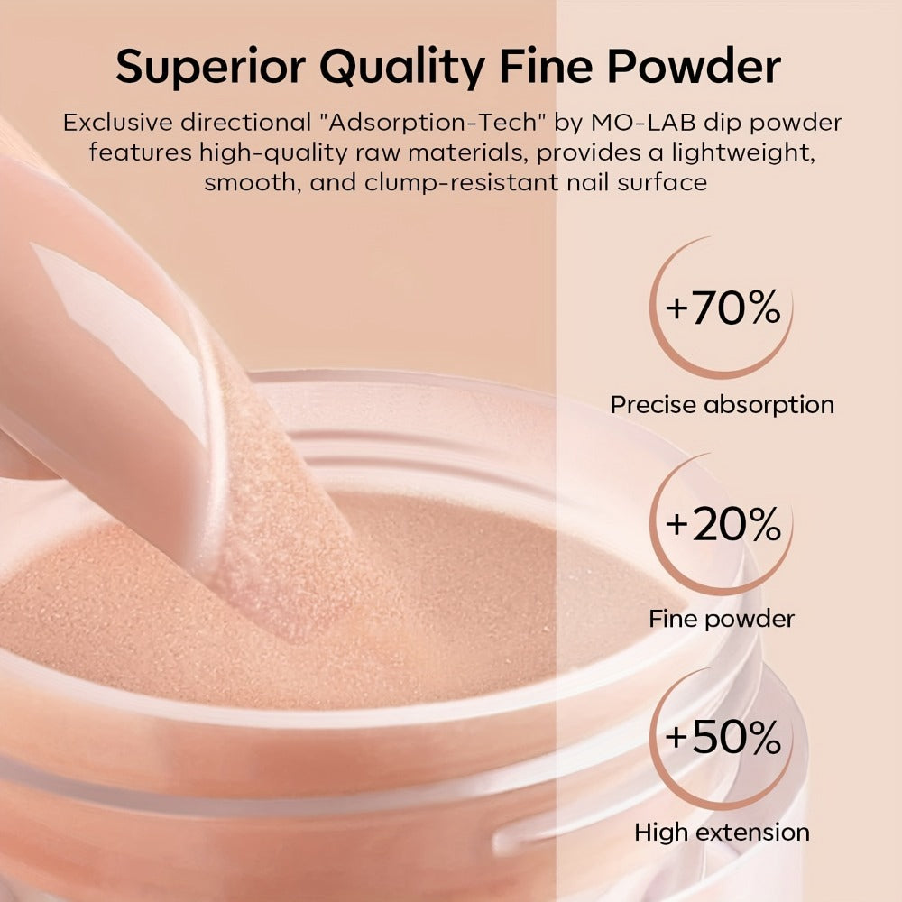 Dip Powder Nail Kit 11 Piece Complete Starter Set 4 Colors Nude Skin Tone Golden Glitter Acrylic Dipping Powder with Base Coat Top Coat & Activator - No Lamp French Nail Art Manicure Gift Set