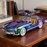 Vintage Purple Mercedes-Benz