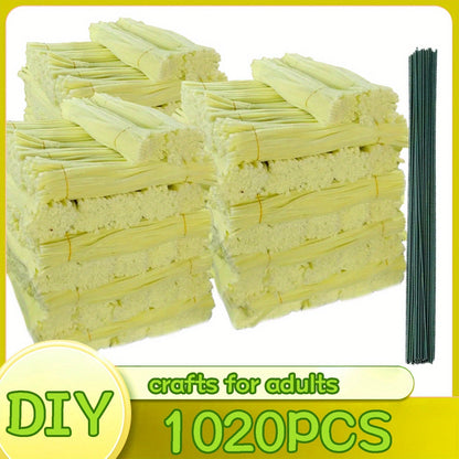 Pipe Cleaners 1020pcs Chenille Stems 20 Colors – Upgraded Thick Fuzzy Sticks with Patterned Rods for Kids Adults Teachers, DIY Arts & Crafts Supplies Bulk Set Birthday Christmas Gift