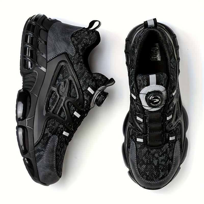 Men's Work & Safety Shoes - Puncture Resistant & Lace-Up Fit