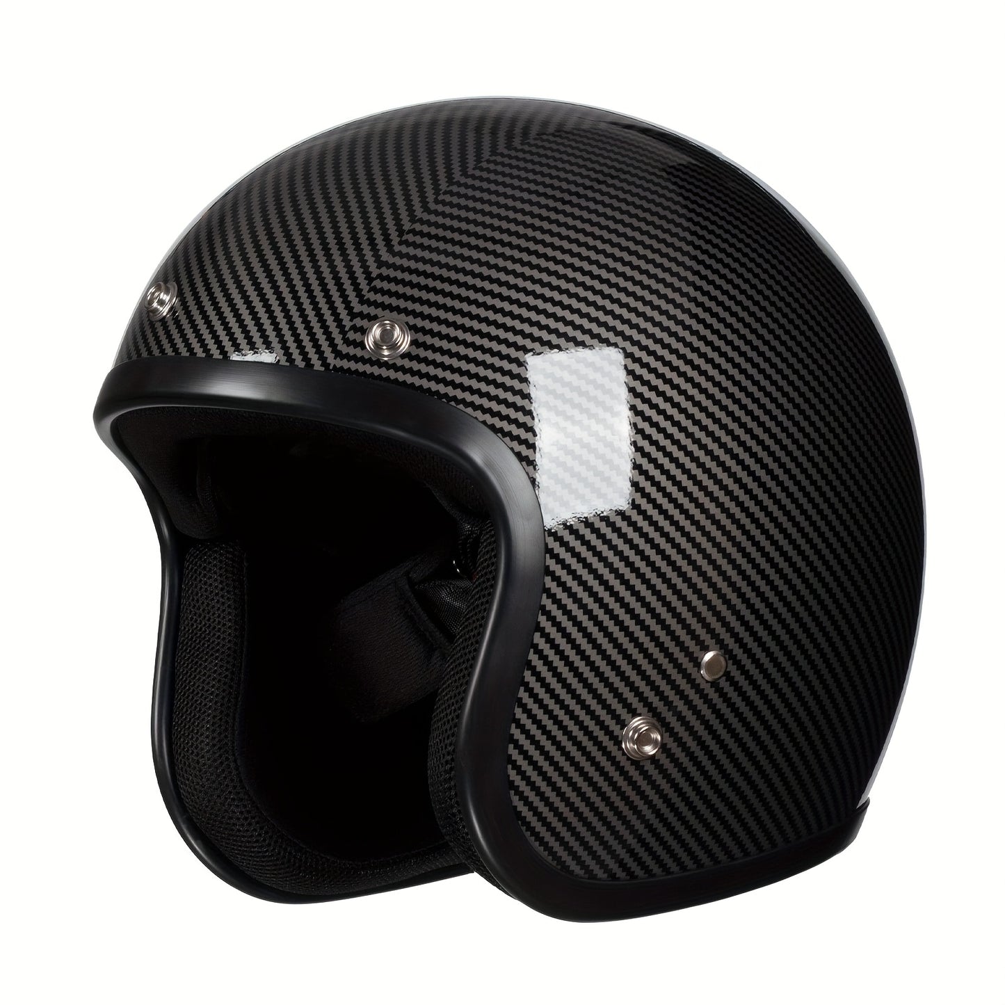 Crownracing Motorcycle Helmets 3/4 Open Face Helmet