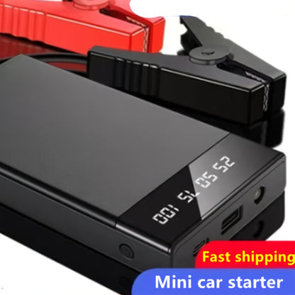 Portable Car Jump Starter 12V – Peak Power Battery Booster Pack for 8.0L Gas & Diesel Engines, USB Charging & LED Emergency Light, Roadside Car Starter Kit